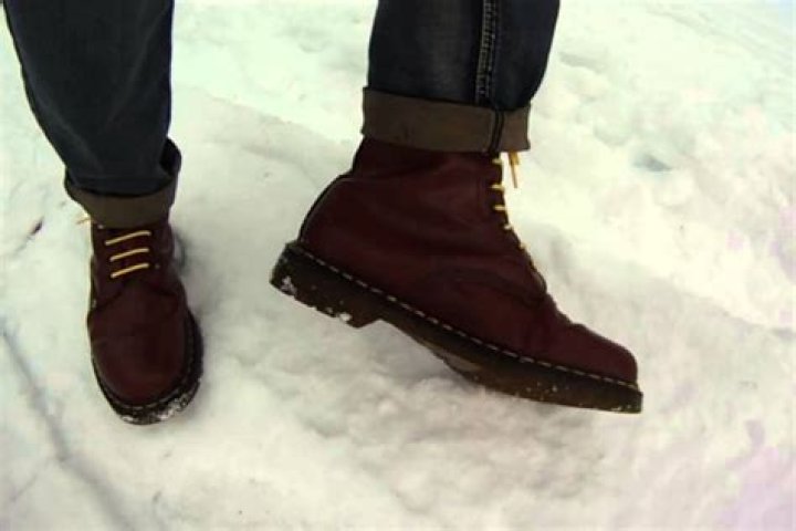 Are Dr Martens slippery on ice?
