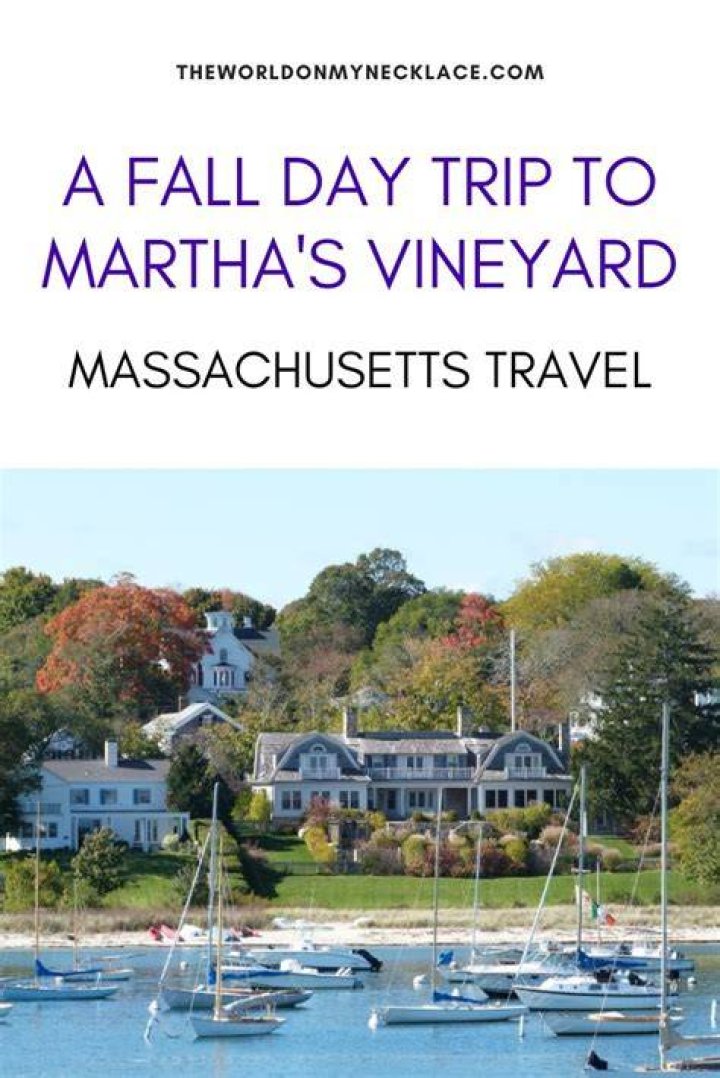 Do I need a car for a day trip to Martha's Vineyard?