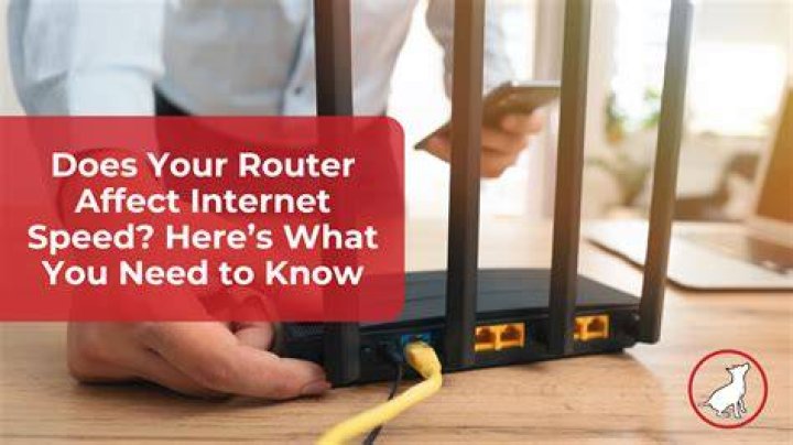 Does moving the router affect internet speed?