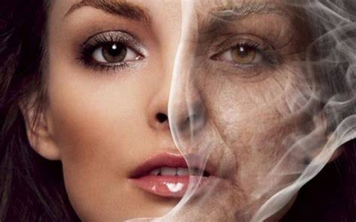 Does smoking age your skin?
