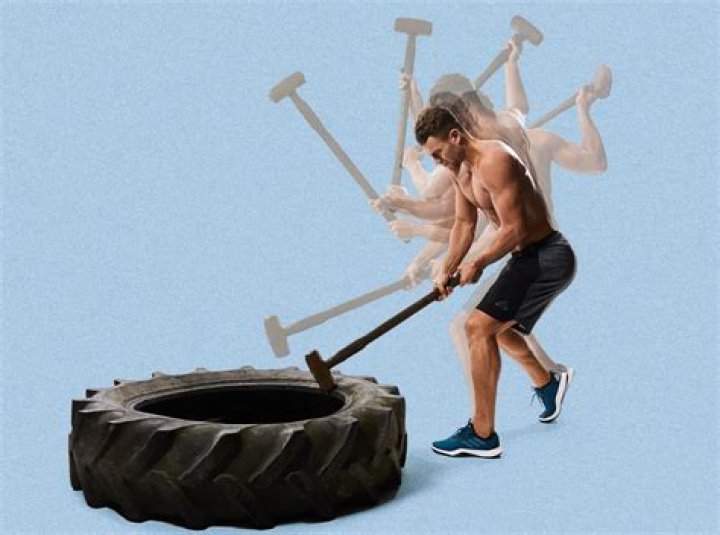 Does swinging a sledgehammer build muscle?