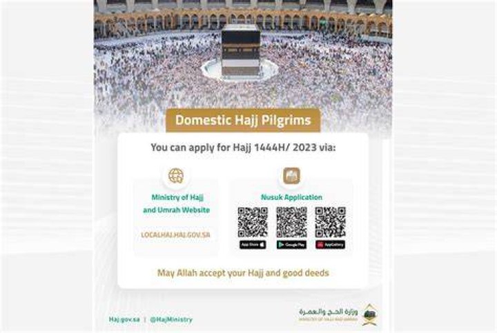 How can I apply for Hajj 2023?
