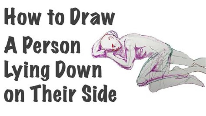How do you describe lying down?