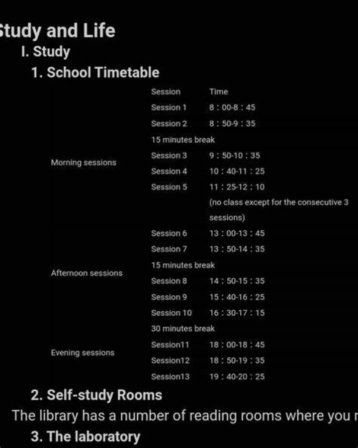 How many hours do Chinese students study?