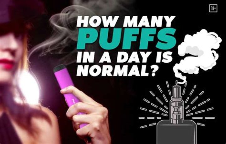 How many puffs should I vape?