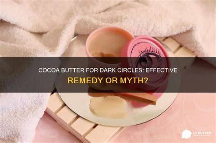 Is cocoa powder good for dark circles?