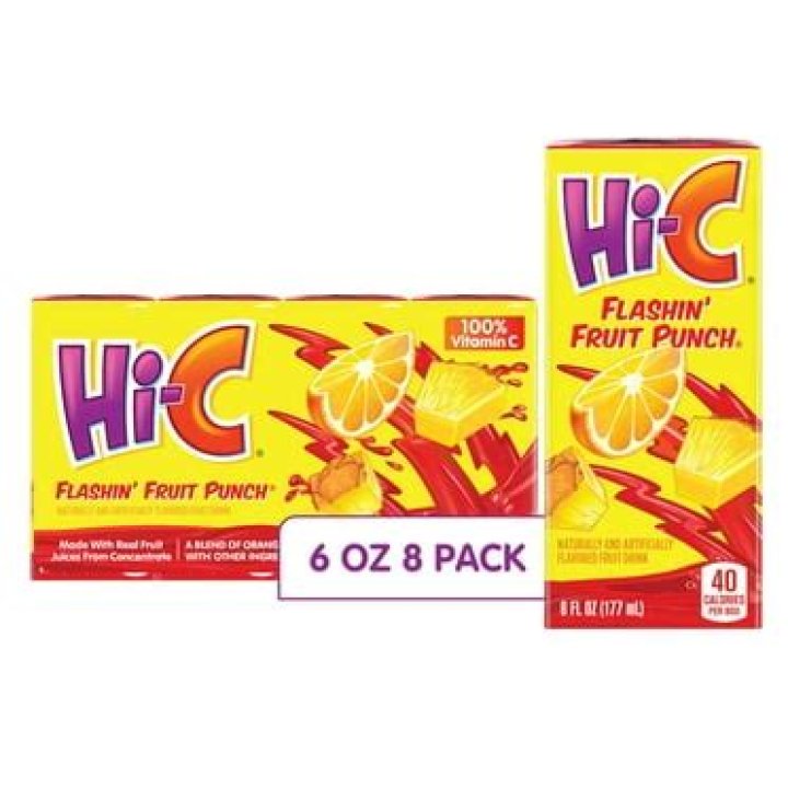Is Hi C fruit punch healthy?