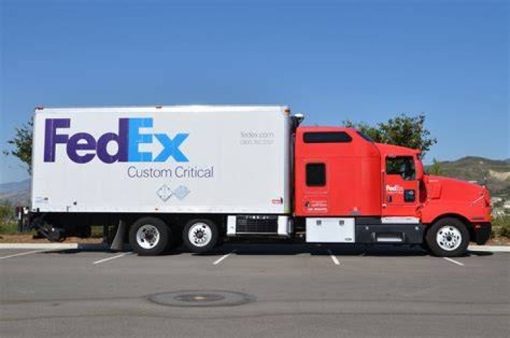 What are FedEx Custom Critical trucks?