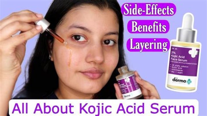 What happens when you stop using kojic acid?