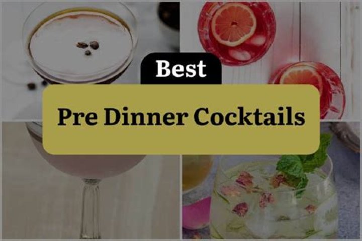 What is a drink before dinner called?