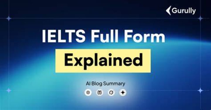 What is a full form of IELTS?