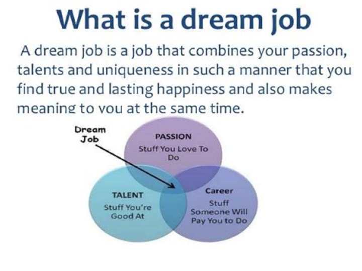 What is dream job?