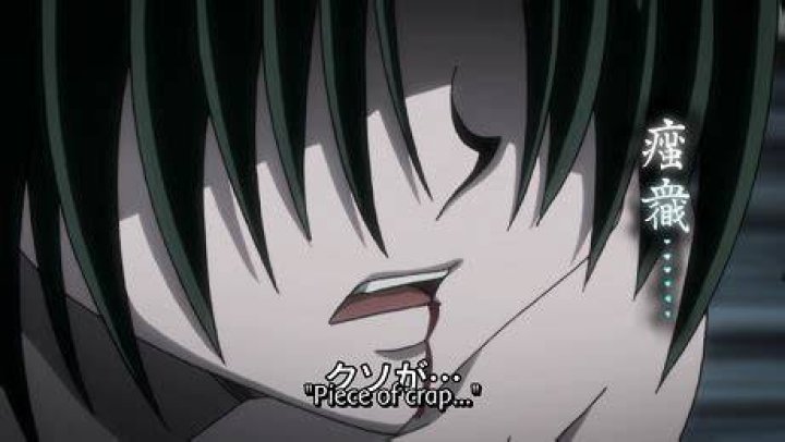 What language does Feitan speak when he snaps?