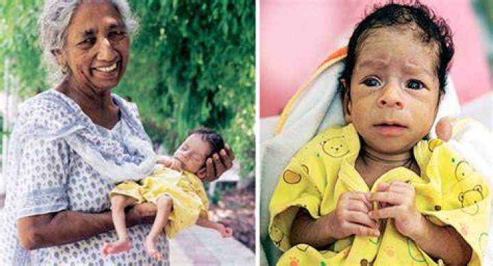 Who is the oldest IVF baby?