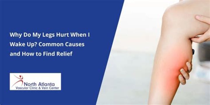 Why do my lower legs ache in bed?